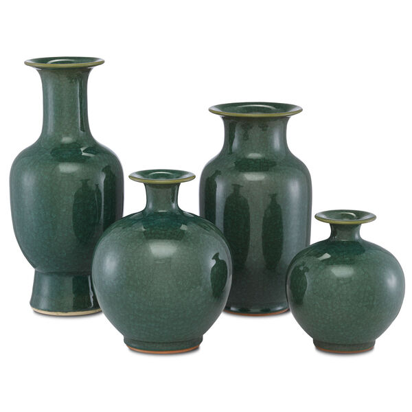 Karoo Crystalized Green Small Crystalized Vase, image 3