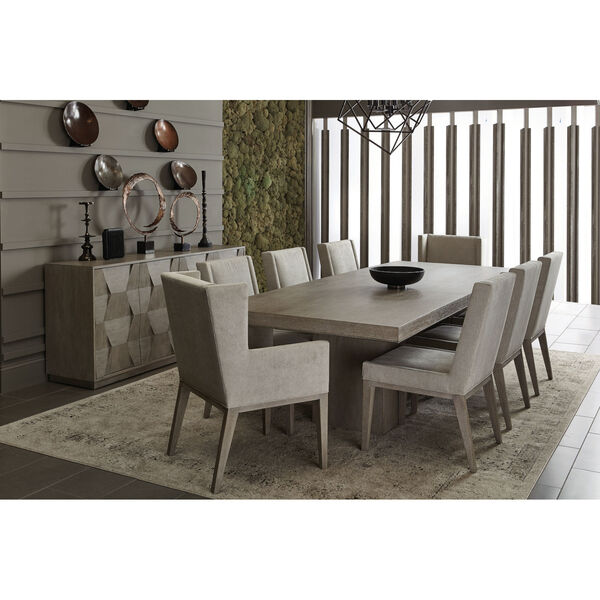 Linea Gray Dining Table, image 4