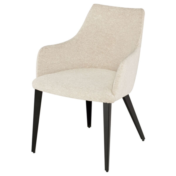 Renee Beige and Black Dining Chair, image 1