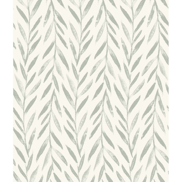 Magnolia Home Artful Prints and Patterns Gray Willow Peel and Stick Wallpaper - SAMPLE SWATCH ONLY, image 2