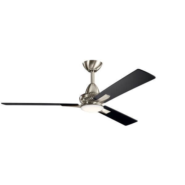 Kosmus Brushed Stainless Steel 52-Inch LED Ceiling Fan, image 1