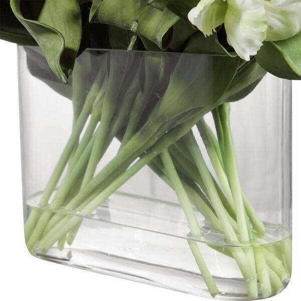 Kimbry White Tulip Centerpiece, image 3