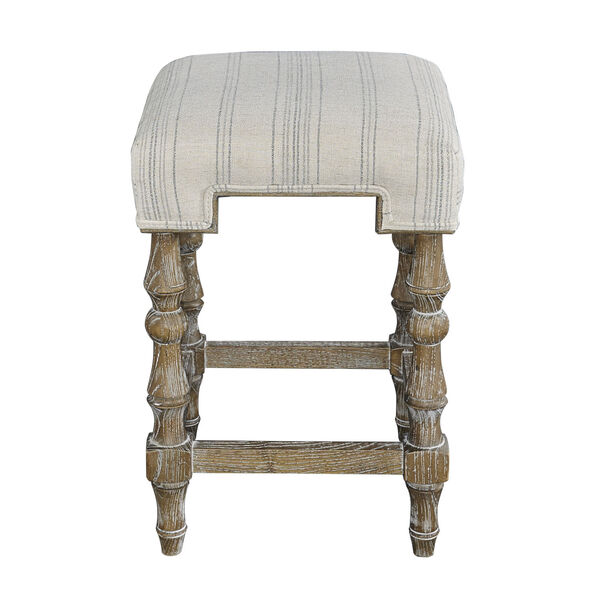 Kelsey Brown Backless Counter Stool, image 1