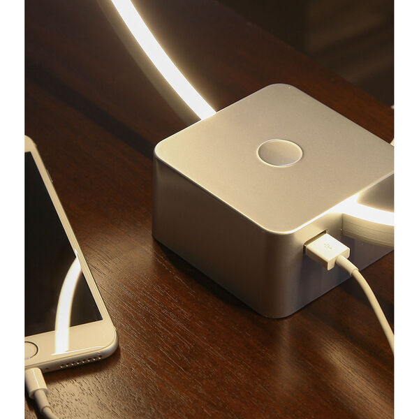 Circle Integrated LED Table Lamp, image 4