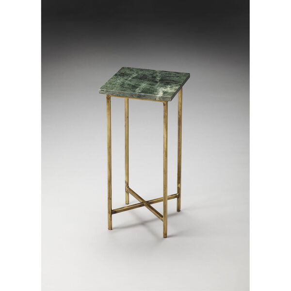 Versilia Green Marble Scatter Side Table, image 1