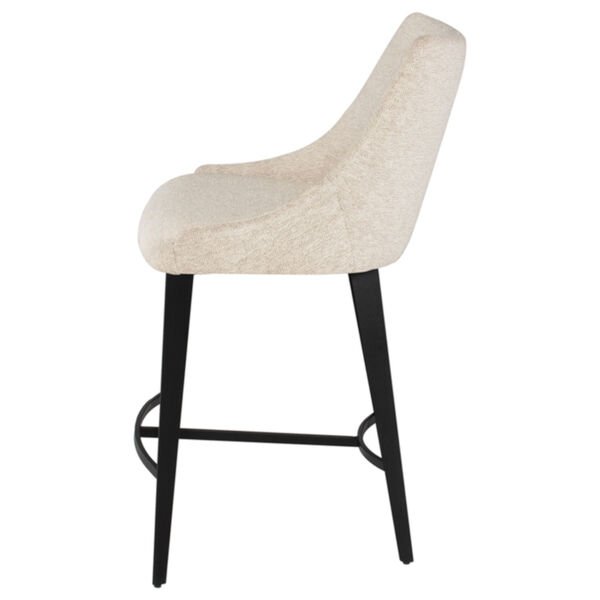 Renee Beige and Black Counter Stool, image 3