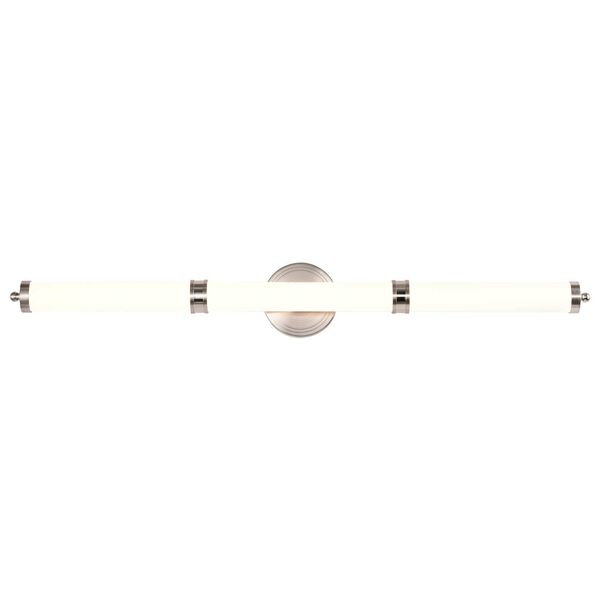 Kagen Brushed Nickel 38-Inch Integrated LED Bath Strip, image 5