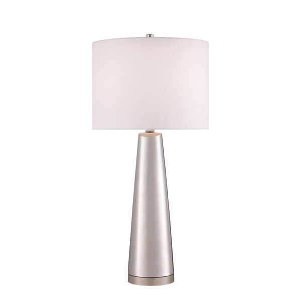Tyrone Silver One-Light Table Lamp, image 1