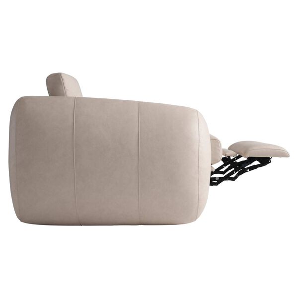 Montreaux Beige Leather Power Motion Chair, image 5