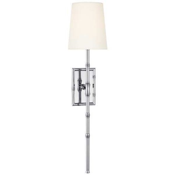 Grenol Polished Nickel One-Light Single Bamboo Tail Wall Sconce by Studio VC, image 1
