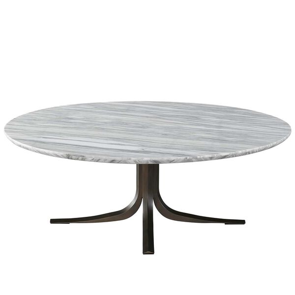 ErinnV x Universal Aro White and Bronze Cocktail Table, image 1