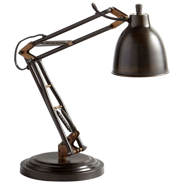Bronze Right Radius Table Lamp, image 1