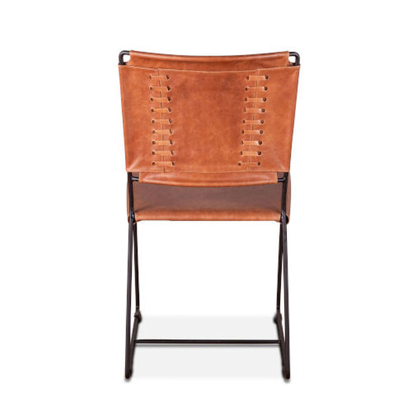 Melbourne Cognac and Black Dining Chair, Set of 2, image 3