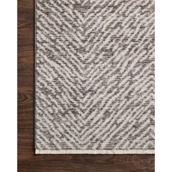 Vance Taupe and Dove Textured Area Rug, image 5
