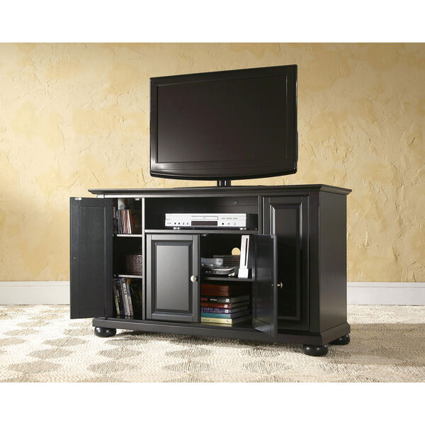 Alexandria 48-Inch TV Stand in Black Finish, image 4