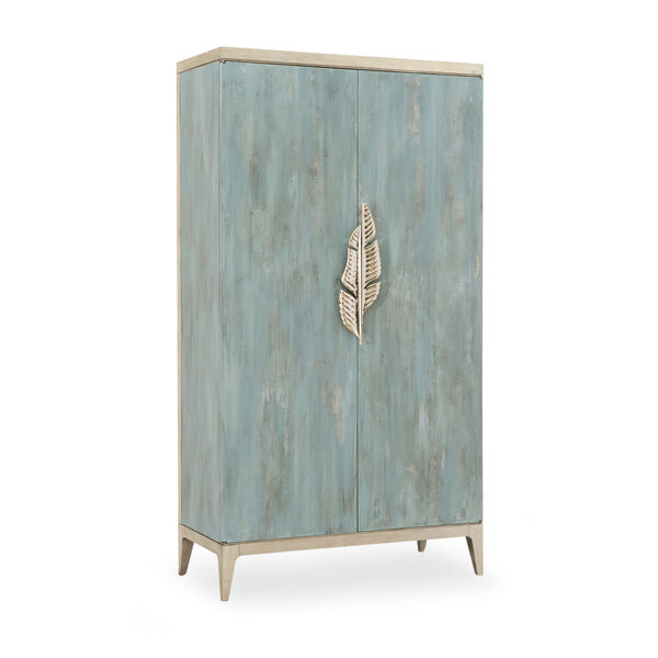 Classic Turquoise Armoire, image 1