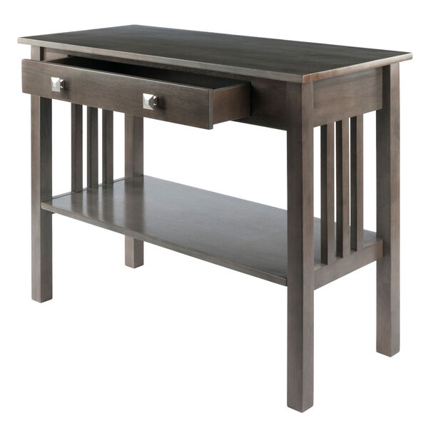 Stafford Oyster Gray Console Hall Table, image 2