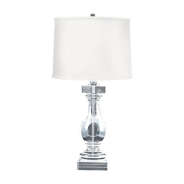 Crystal Clear One-Light Table Lamp, image 1