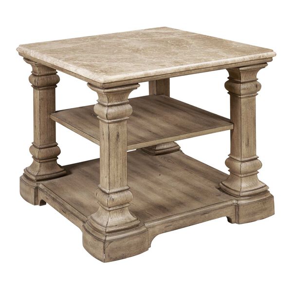 Garrison Cove Natural Stone-Top End Table, image 6