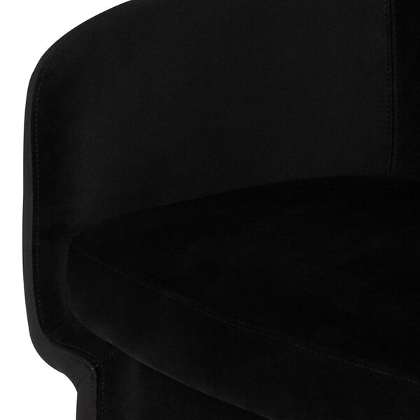Clementine Black Occasional Chair, image 4