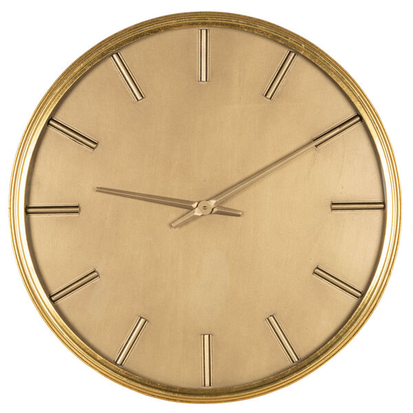 Versailles Gold Leaf Wall Clock, image 2