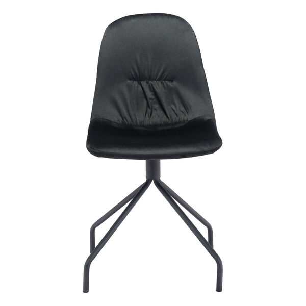 Slope Black Dining Chair, Set of Two, image 4