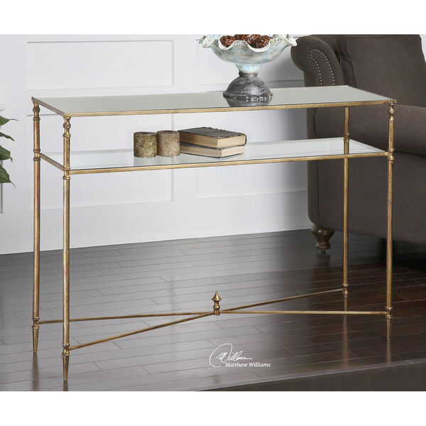 Gold Henzler Console Table, image 2