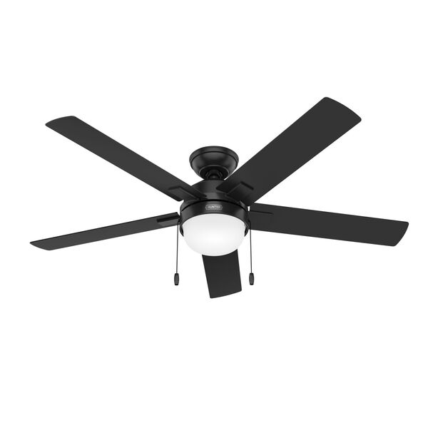 Zeal Matte Black 52-Inch LED Ceiling Fan, image 7