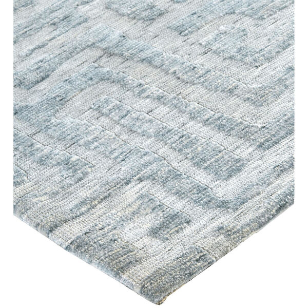 Colton Modern Minimalist Blue Rectangular: 3 Ft. 6 In. x 5 Ft. 6 In. Area Rug, image 3