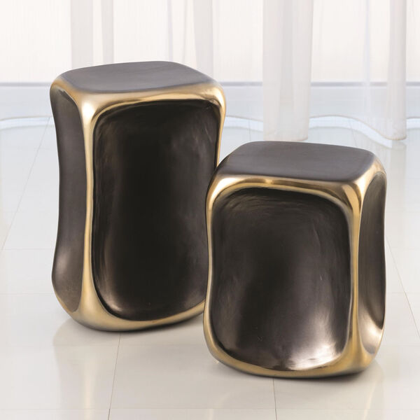 Studio A Home Black and Gold Small Formation Accent Table, image 5