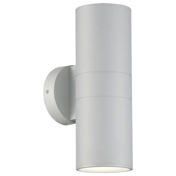 Matira Silver Two-Light LED  Outdoor Wall Mount, image 1