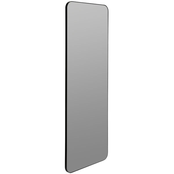 Melrose Matte Black 68-Inch x 24-Inch Wall Mirror, image 3