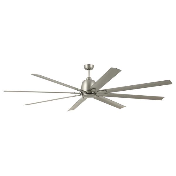 Breda Brushed Nickel 85-Inch Ceiling Fan, image 1