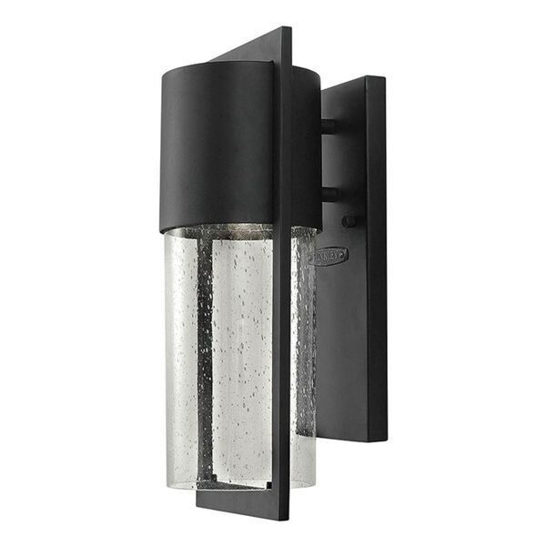 Shelter Black One-Light Small Outdoor Wall Light, image 4