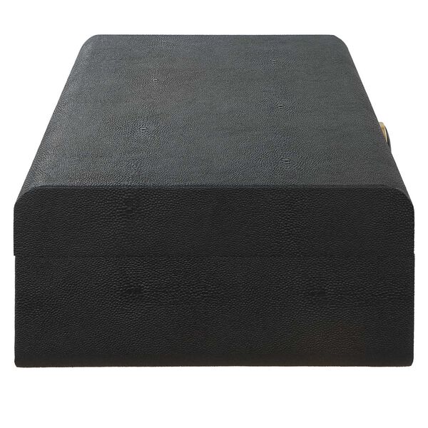 Lalique Black Shagreen Box, image 5
