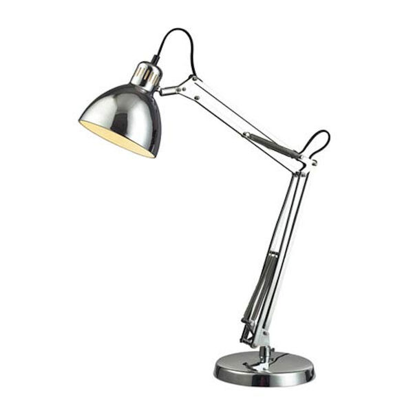 Ingelside Chrome Desk Lamp, image 1