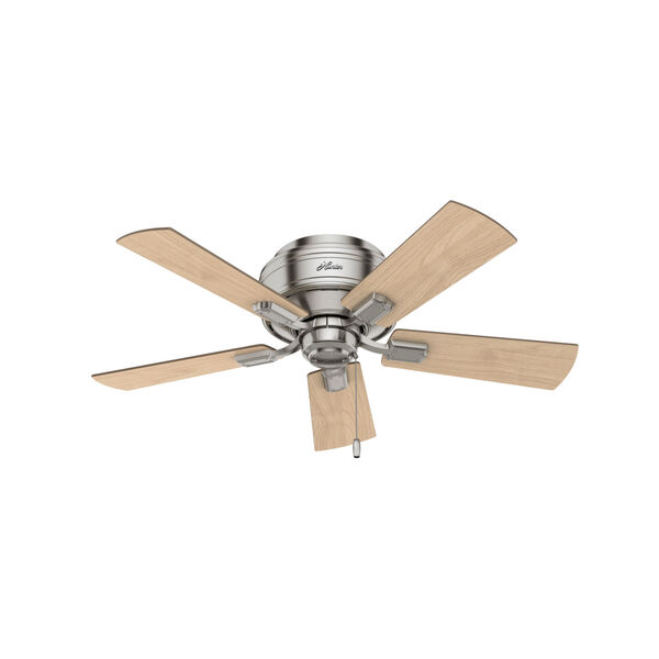 Crestfield Low Profile Brushed Nickel 42-Inch LED Ceiling Fan, image 4