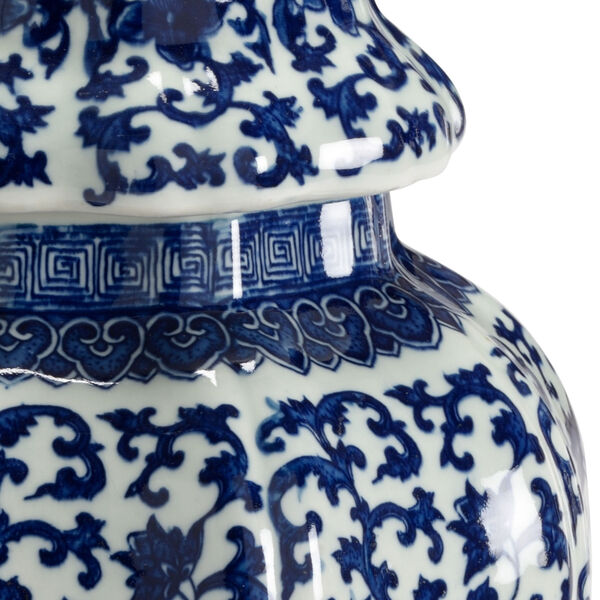 Dynasty Blue and White Vase, image 2