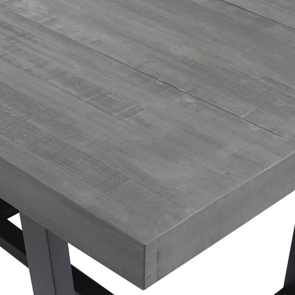 Gray 52-Inch Dining Table, image 4