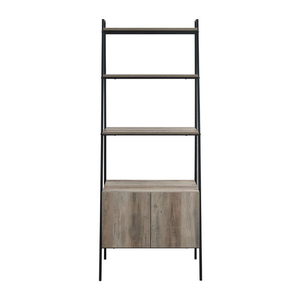 Grey Ladder Bookcase, image 4