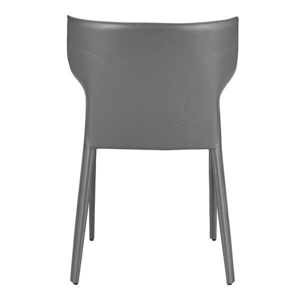 Divinia Gray 20-Inch Stacking Side Chair, image 5