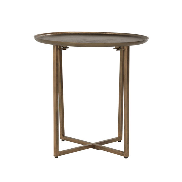 Theo Golden Bronze End Table, image 6