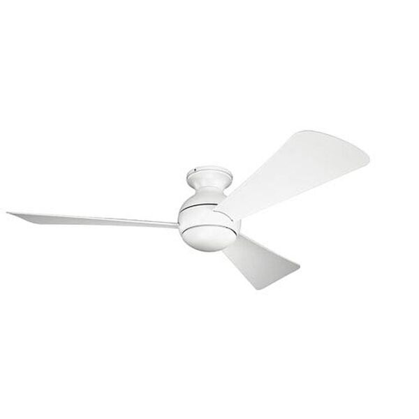 Richmond Matte White 54-Inch LED Ceiling Fan, image 3