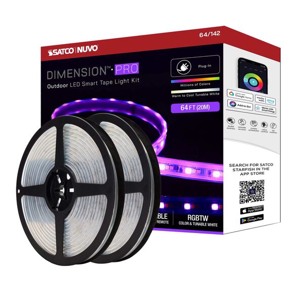 Dimension Pro Tunable White 64-Feet Integrated LED Tape Light Strip, image 1