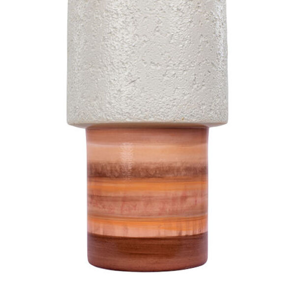 Tilde Orange Quartz Ceramic Vase, image 3