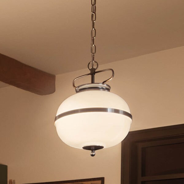 Homestead Classic Pewter Two-Light Pendant, image 4