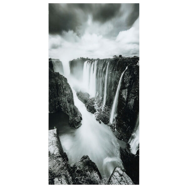 The Falls Frameless Free Floating Tempered Glass Wall Art, image 2