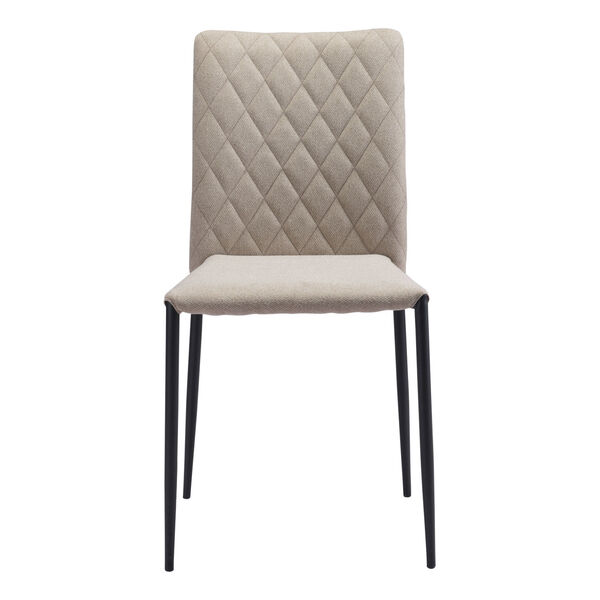 Harve Beige and Black Dining Chair, Set of Two, image 4
