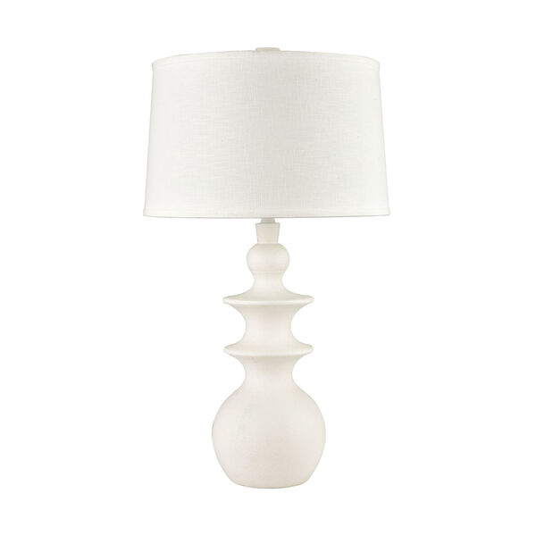 Depiction Chalk White One-Light Table Lamp, image 2
