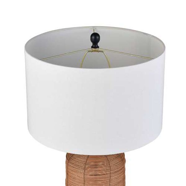 Euclid Natural One-Light Table Lamp, image 3